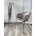 Стул DILL PK6015-03 (VBP203) античный серебристо-серый/ золотой каркас, М-City 