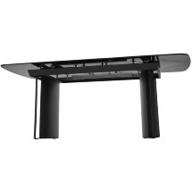 Стол RASMUS 160 TL-45 Белый мрамор, испанская керамика / черный каркас, ®DISAUR
