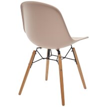 Стул BONNIE 292-DPP розовый с деревянными ножками М-City