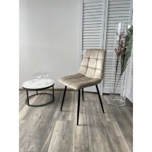Стул CHILLI G062-12 бежевый, велюр М-City