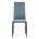 Стул на металлокаркасе Tod light blue / black 