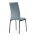 Стул на металлокаркасе Tod light blue / black 