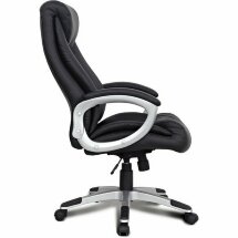 Кресло офисное BRABIX &quot;Grand EX-500&quot;, натуральная кожа, черное, 530861