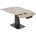 Стол BALDE 120 GLOSS AMBER JADE SOLID CERAMIC / BLACK, ®DISAUR 
