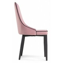 Стул на металлокаркасе Kora 1 light purple / black