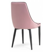 Стул на металлокаркасе Kora 1 light purple / black