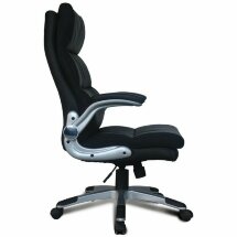 Кресло офисное BRABIX &quot;Fregat EX-510&quot;, рециклированная кожа, черное, 530863