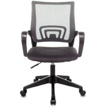 Кресло офисное TopChairs ST-Basic сетка/ткань серый