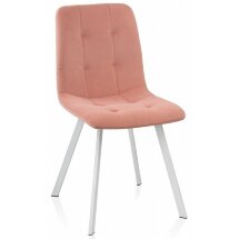 Стул на металлокаркасе Bruk light pink