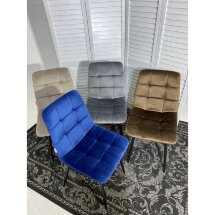 Стул CHILLI G062-49 синий, велюр М-City