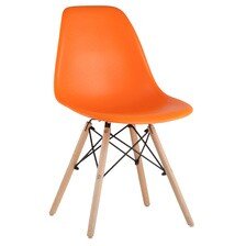 Стул Eames Style DSW оранжевый (разборный каркас) Стул Eames Style DSW оранжевый (разборный каркас)