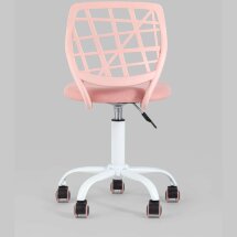 Компьютерное кресло Stool Group детское Эльза розовый обивка сетка текстиль спинка пластик крестовина металл пластик механизм ре