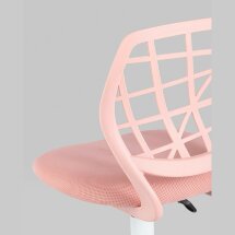 Компьютерное кресло Stool Group детское Эльза розовый обивка сетка текстиль спинка пластик крестовина металл пластик механизм ре
