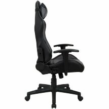 Кресло компьютерное BRABIX &quot;GT Racer GM-100&quot;, две подушки, экокожа, черное/серое, 531926