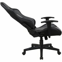 Кресло компьютерное BRABIX &quot;GT Racer GM-100&quot;, две подушки, экокожа, черное/серое, 531926