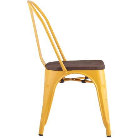 Стул TOLIX WOOD желтый 