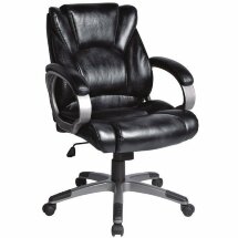 Кресло офисное BRABIX &quot;Eldorado EX-504&quot;, экокожа, черное, 530874