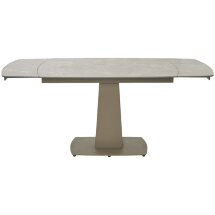 Стол BALDE 140 MATT LATTE STONE SOLID CERAMIC / TAUPE, ®DISAUR