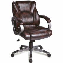 Кресло офисное BRABIX &quot;Eldorado EX-504&quot;, экокожа, коричневое, 530875