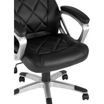 Кресло игровое TopChairs Continental черное