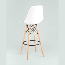 Стул Eames DSW барный белый