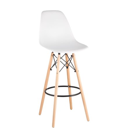 Стул Eames DSW барный белый 