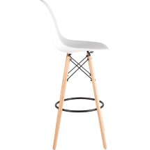 Стул Eames DSW барный белый