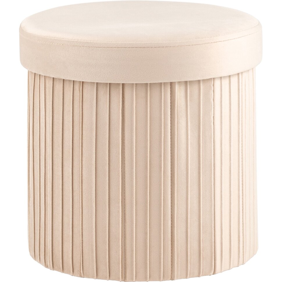 Store Round бежевый складной с ящиком Store Round бежевый складной с ящиком