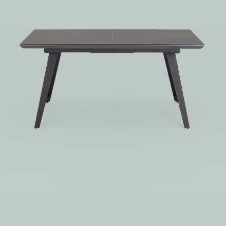 Обеденный стол Stool Group Палермо раскладной 160-200*90 серый со стеклом 