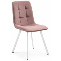 Стул на металлокаркасе Bruk light purple / white