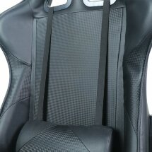 Кресло компьютерное BRABIX &quot;GT Carbon GM-115&quot;, две подушки, экокожа, черное, 531932