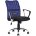 Компьютерное кресло Stool Group TopChairs Junior детское синее в обивке из текстиля и сетки, механизм качания Top Gun 