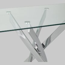 Обеденный стол Stool Group Варна 120*80 стеклянный