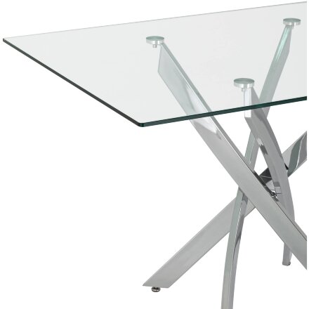 Обеденный стол Stool Group Варна 120*80 стеклянный 