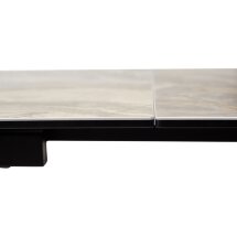 Стол IVAR 180 MARBLES KL-80 Серый мрамор, итальянская керамика, ®DISAUR