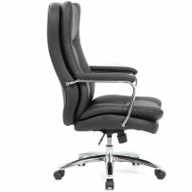 Кресло офисное BRABIX PREMIUM &quot;Amadeus EX-507&quot;, экокожа, хром, черное, 530879