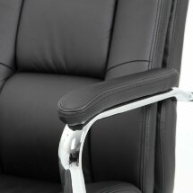 Кресло офисное BRABIX PREMIUM &quot;Amadeus EX-507&quot;, экокожа, хром, черное, 530879