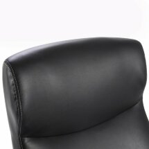 Кресло офисное BRABIX PREMIUM &quot;Total HD-006&quot;, НАГРУЗКА до 180 кг, экокожа, хром, черное, 531933