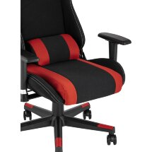 Игровое кресло TopChairs TopChairs Maybach черно-красное геймерское