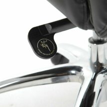 Кресло офисное BRABIX PREMIUM &quot;Phaeton EX-502&quot;, натуральная кожа, хром, черное, 530882