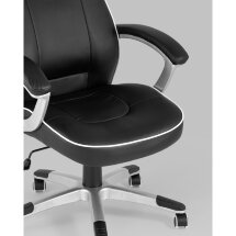 Игровое кресло TopChairs TopChairs Phantom черное геймерское