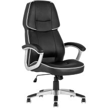 Игровое кресло TopChairs TopChairs Phantom черное геймерское