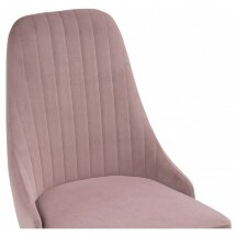 Стул на металлокаркасе Kora white / light purple