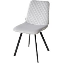 Стул DAIQUIRI BLUVEL-03 LIGHT GREY, велюр М-City