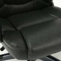 Кресло офисное BRABIX PREMIUM &quot;Favorite EX-577&quot;, пружинный блок, рециклированная кожа, серое, 531935