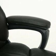 Кресло офисное BRABIX PREMIUM &quot;Favorite EX-577&quot;, пружинный блок, рециклированная кожа, серое, 531935