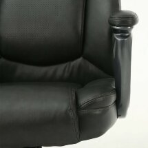 Кресло офисное BRABIX PREMIUM &quot;Favorite EX-577&quot;, пружинный блок, рециклированная кожа, серое, 531935