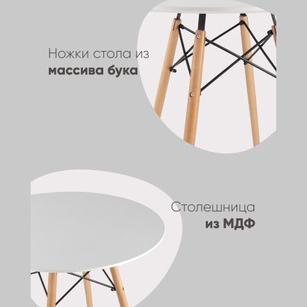 Стол Eames DSW D100 