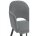 Стул на металлокаркасе Vener black / gray 