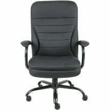 Кресло офисное BRABIX PREMIUM &quot;Heavy Duty HD-001&quot;, усиленное, НАГРУЗКА до 200 кг, экокожа, 531015